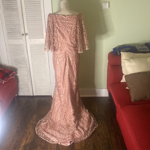 (Size 16W) Beautiful beaded serene hill dress - Picture 3 of 3